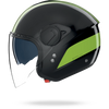 N20-2 VISOR DOLCE VITA Nero / Verde Impulso