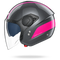 N20-2 VISOR DOLCE VITA  Grigio lava / Fucsia