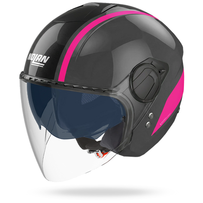 N20-2 VISOR DOLCE VITA  Grigio lava / Fucsia