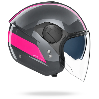 N20-2 VISOR DOLCE VITA  Grigio lava / Fucsia