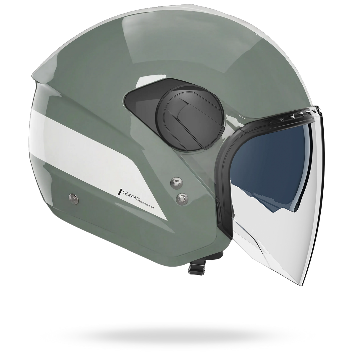 N20-2 VISOR DOLCE VITA  Verde grigio / Bianco