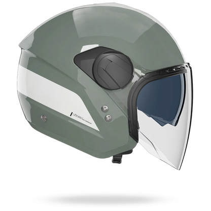 N20-2 VISOR DOLCE VITA  Verde grigio / Bianco