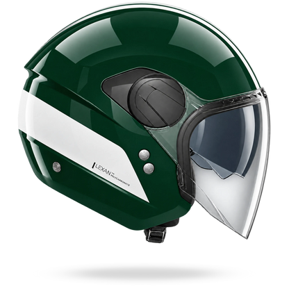 N20-2 VISOR DOLCE VITA  Verde metallo / Bianco
