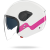 N20-2 VISOR ZEFIRO Bianco / Fucsia
