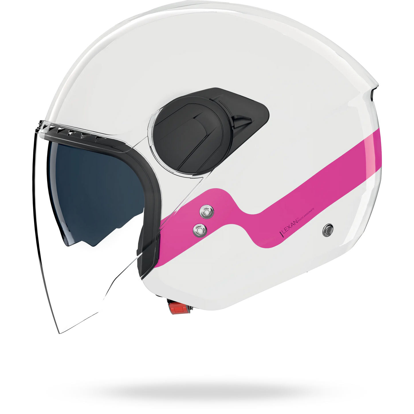 N20-2 VISOR ZEFIRO Bianco / Fucsia