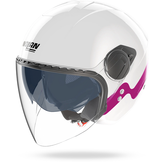 N20-2 VISOR ZEFIRO Bianco / Fucsia