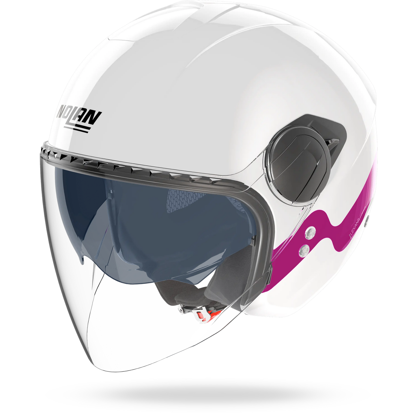 N20-2 VISOR ZEFIRO Bianco / Fucsia