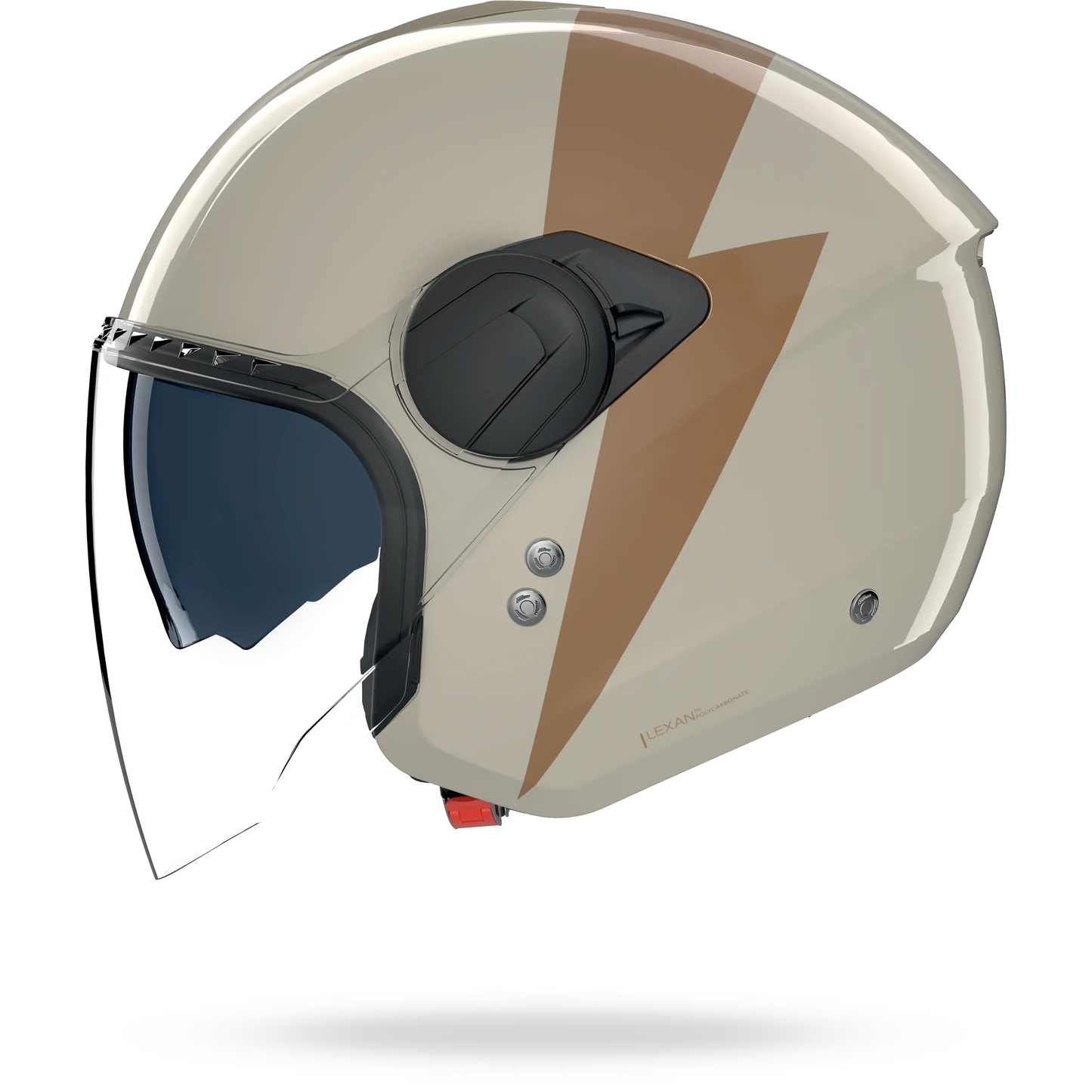 N20-2 VISOR IMPETO Avorio / Ocra