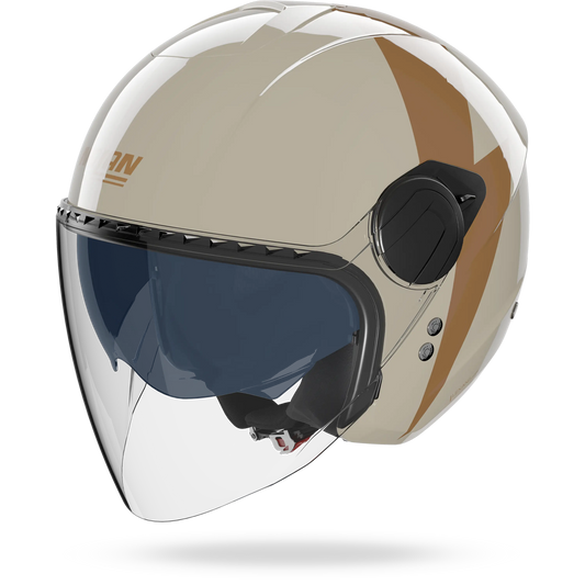 N20-2 VISOR IMPETO Avorio / Ocra