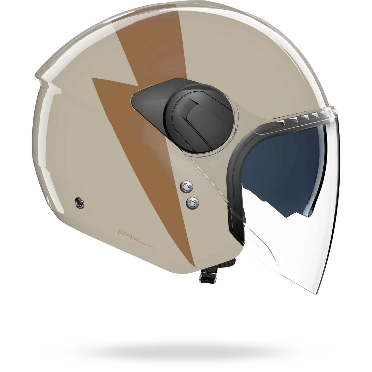 N20-2 VISOR IMPETO Avorio / Ocra