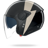 N20-2 VISOR IMPETO Nero / Avorio