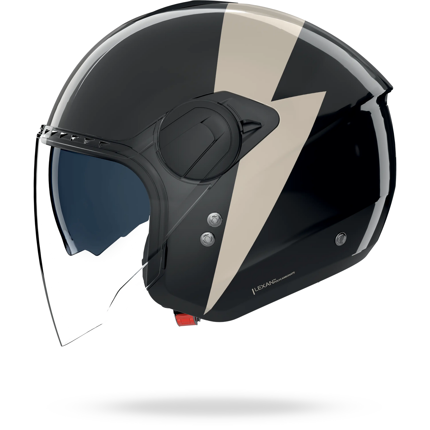 N20-2 VISOR IMPETO Nero / Avorio