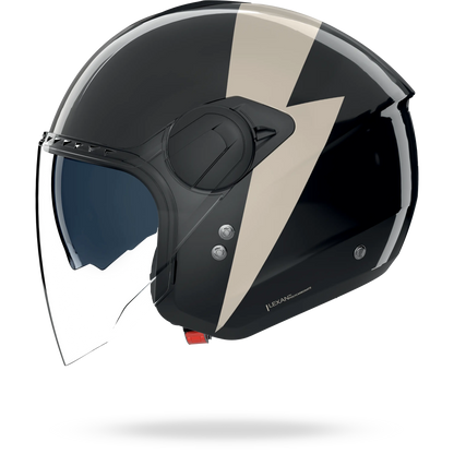 N20-2 VISOR IMPETO Nero / Avorio