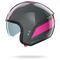 N20-2 DOLCE VITA Grigio lava / Fucsia