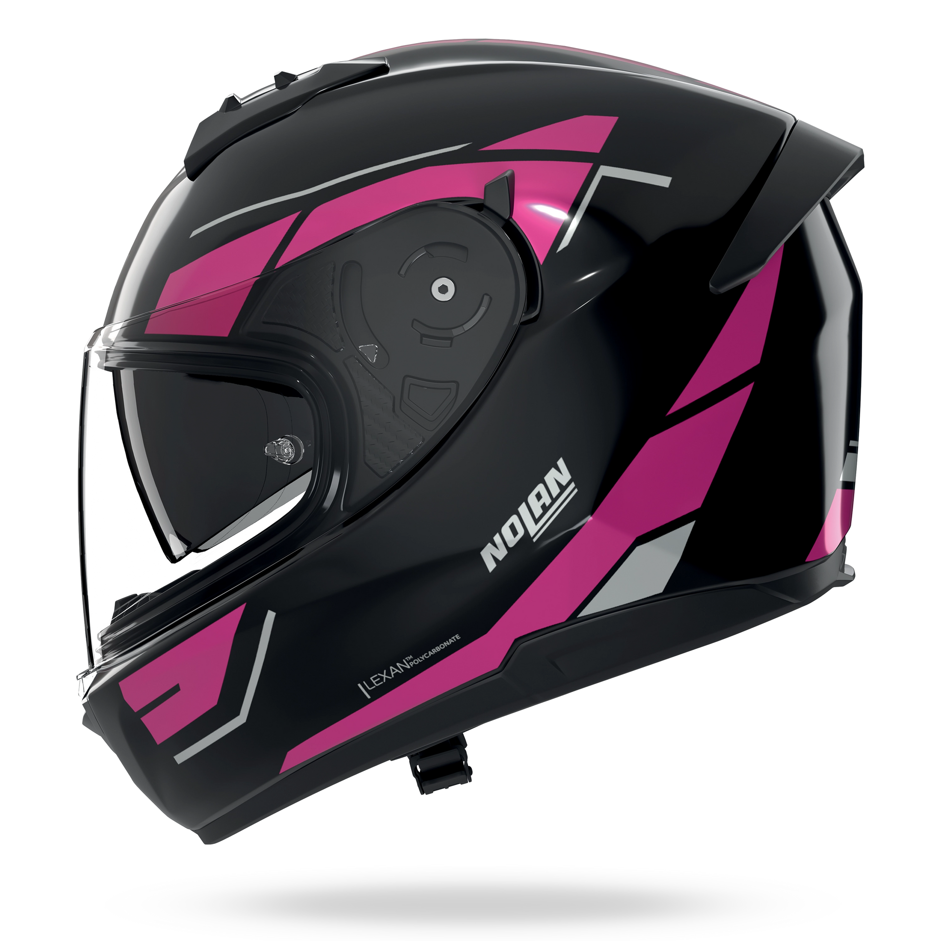 N60-6 SINCRONO Nero / Fucsia – Nolan Helmets