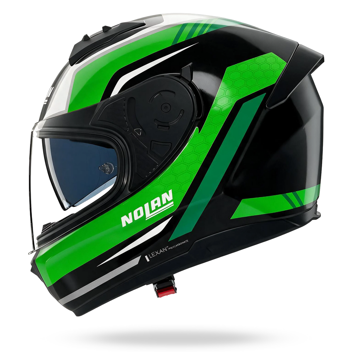 N60-6 PIEGA Nero / Verde – Nolan Helmets