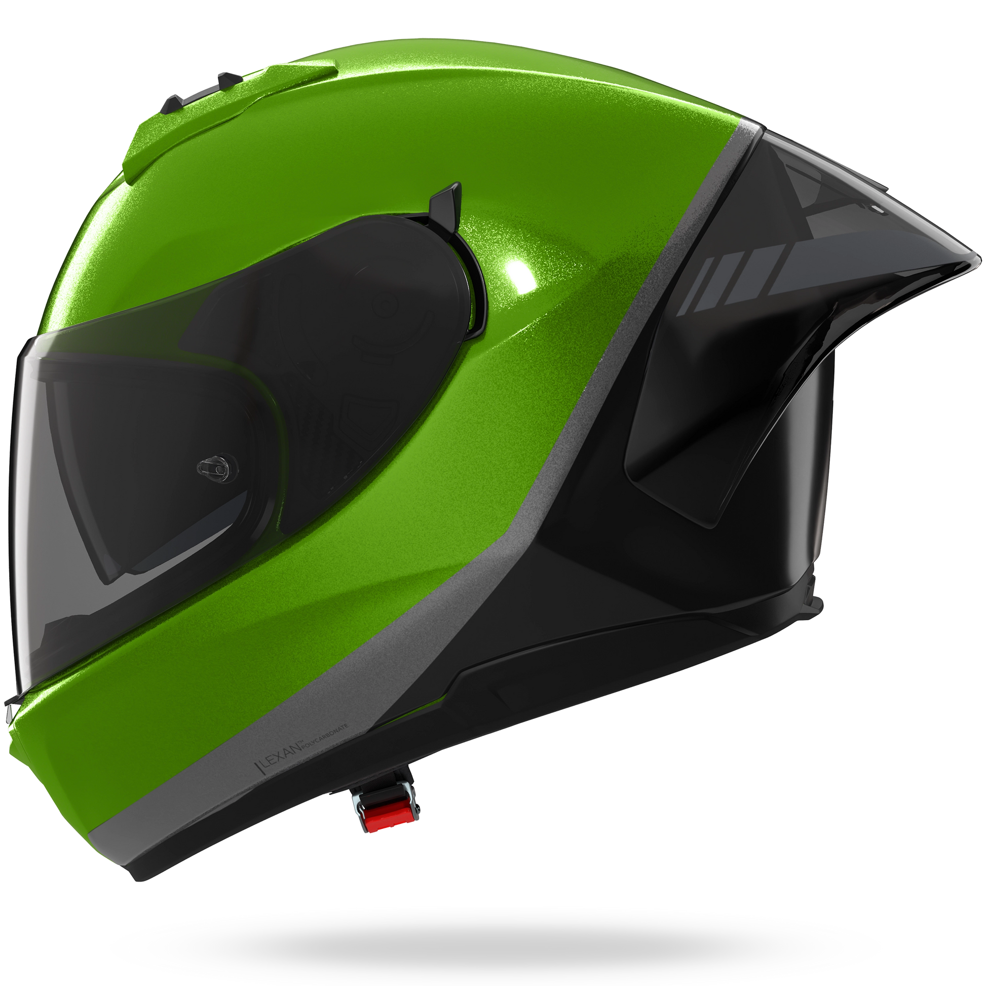 N60-6 SPORT VERNICIATURA SPECIALE Verde metallo / Nero / Antracite – Nolan Helmets
