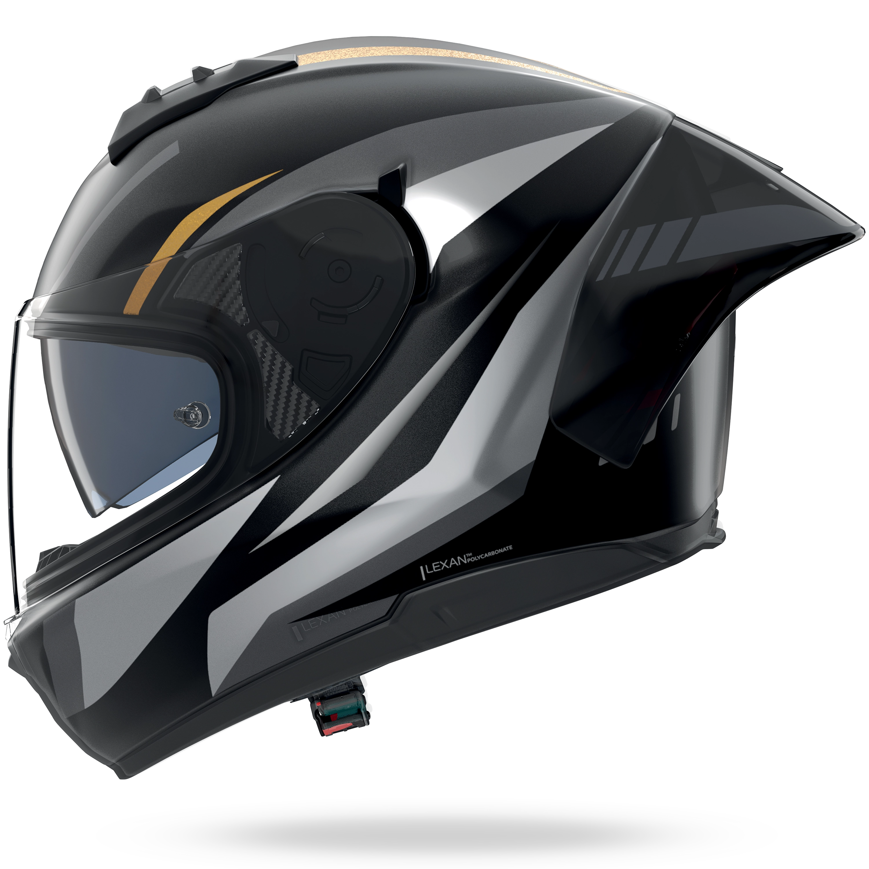 N60-6 SPORT LESMO Nero / Grigio / Antracite / Oro – Nolan Helmets