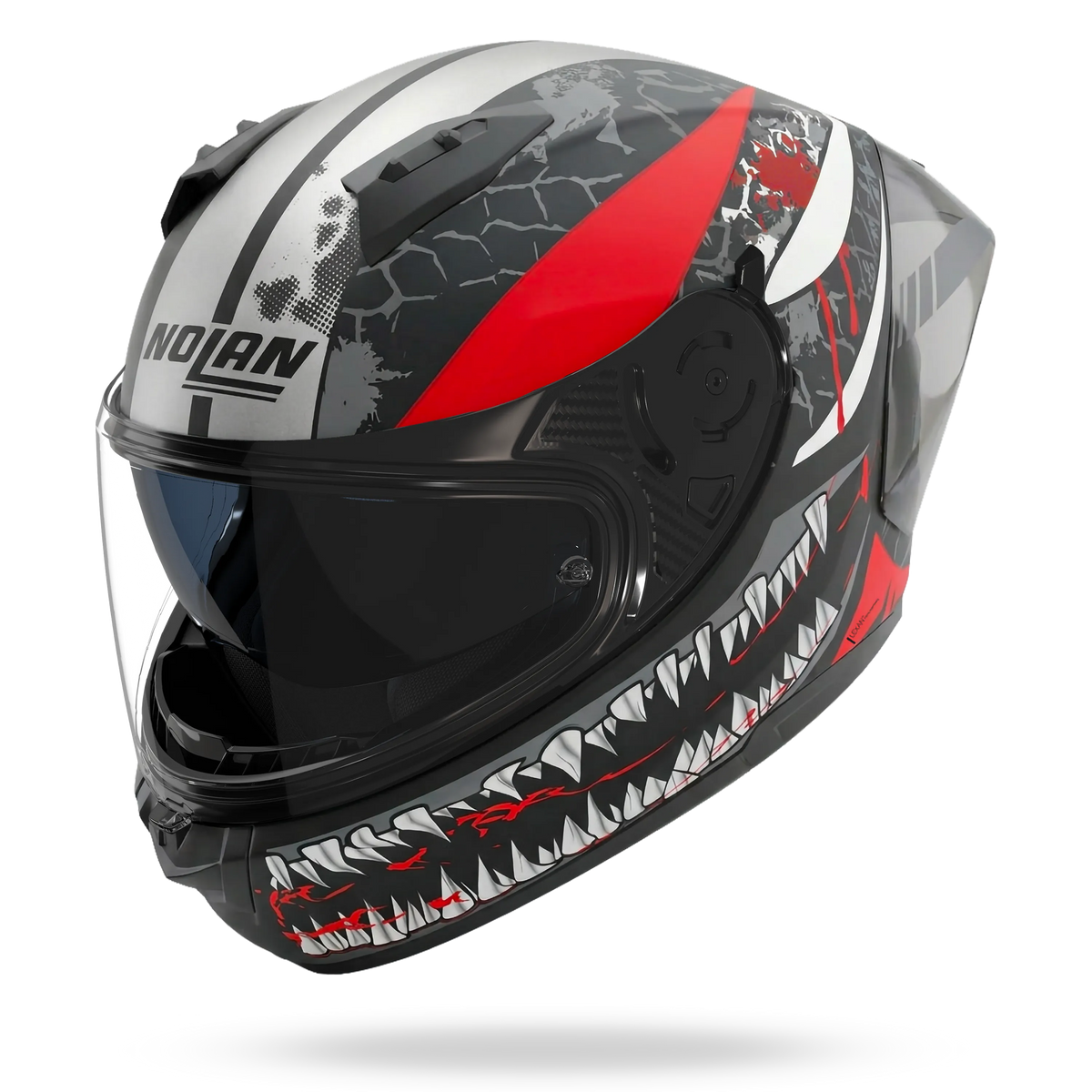 N60-6 SPORT FOLLIA  Grigio lava / Rosso