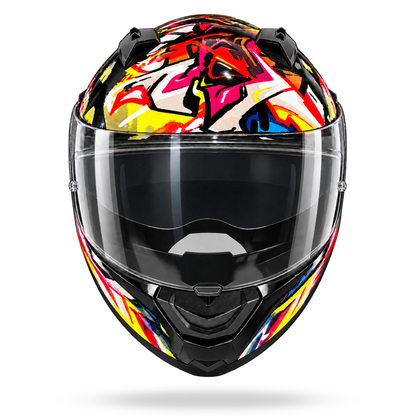 N60-6 SPORT CHICANE  Nero / Multicolore viola