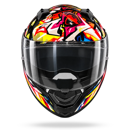 N60-6 SPORT CHICANE  Nero / Multicolore viola
