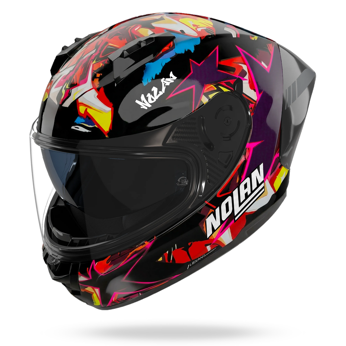 N60-6 SPORT CHICANE  Nero / Multicolore viola