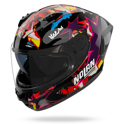 N60-6 SPORT CHICANE  Nero / Multicolore viola