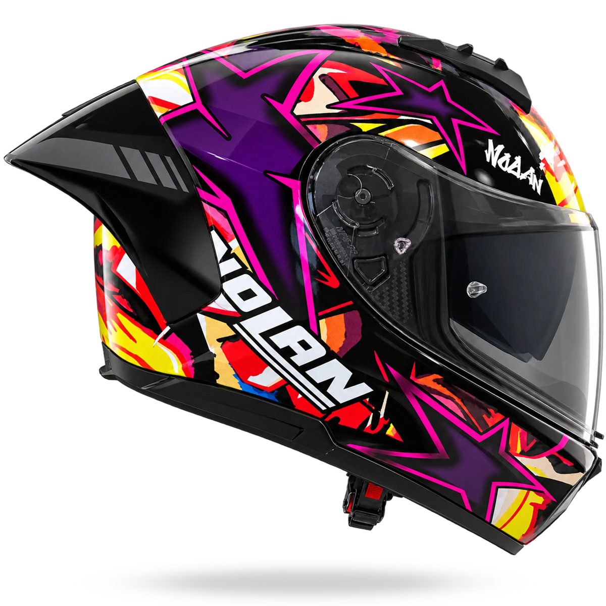 N60-6 SPORT CHICANE  Nero / Multicolore viola