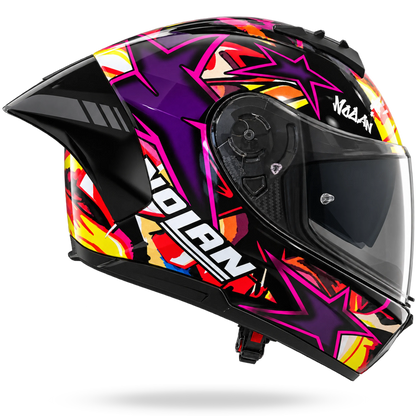N60-6 SPORT CHICANE  Nero / Multicolore viola