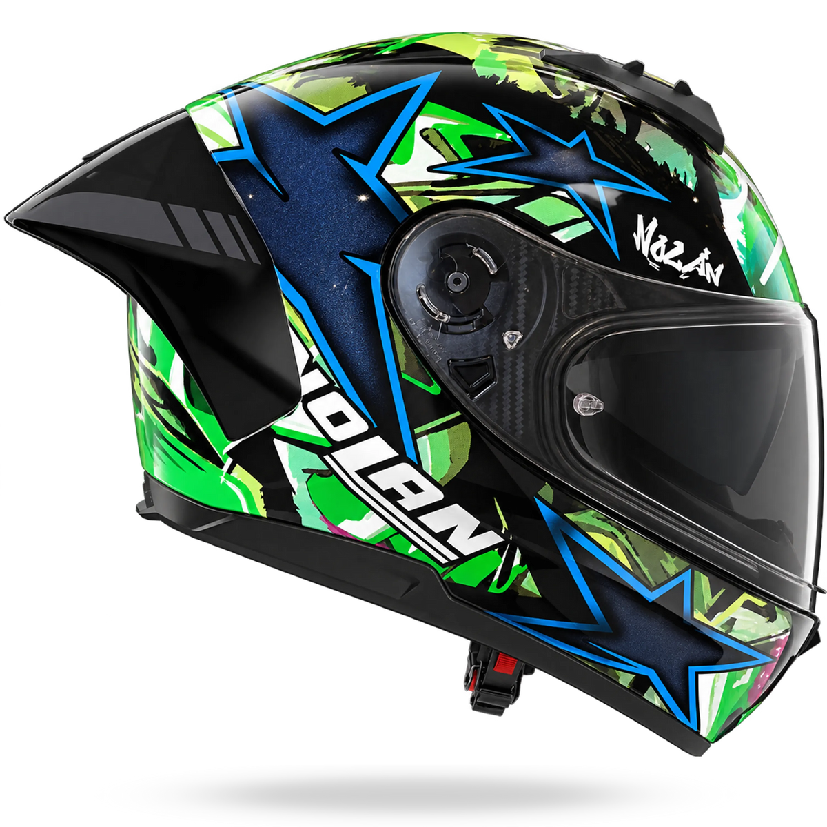 N60-6 SPORT CHICANE  Nero / Multicolore verde