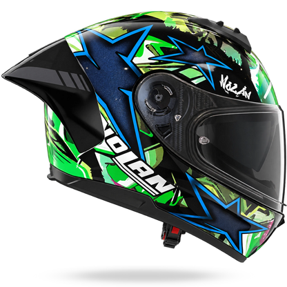N60-6 SPORT CHICANE  Nero / Multicolore verde