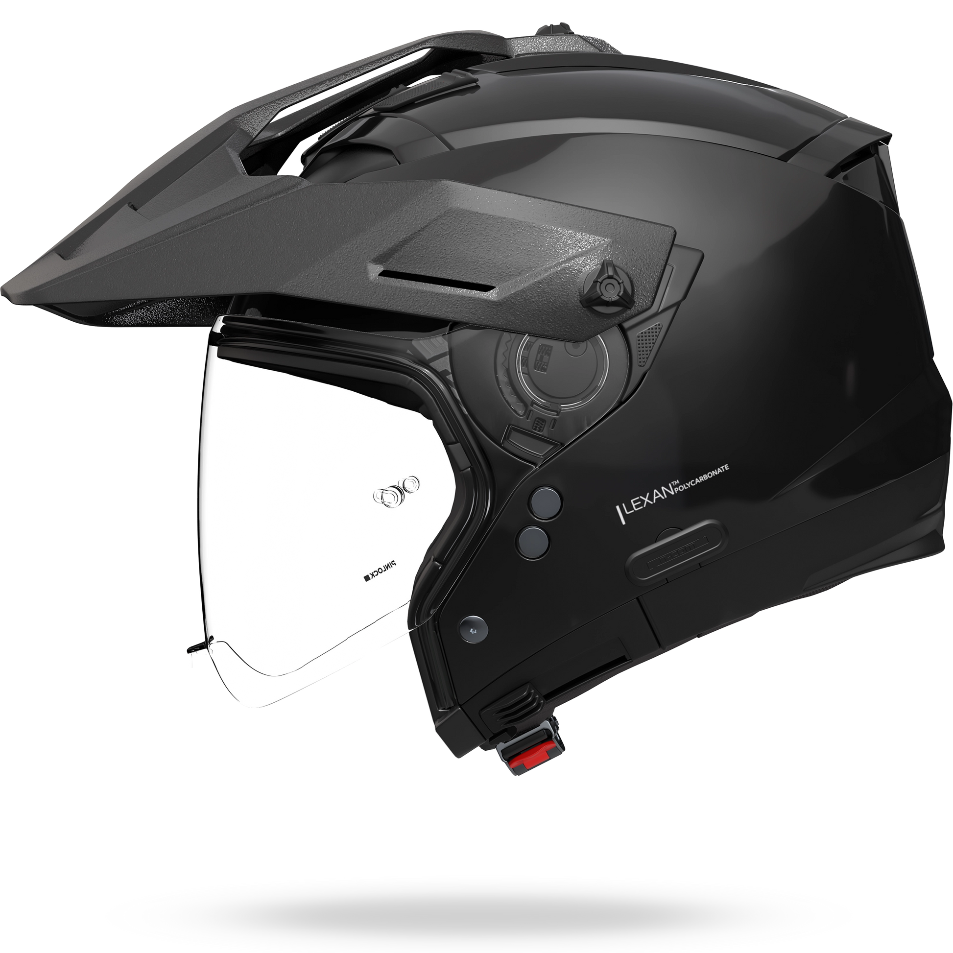 nolan helmet detachable N70-2 X 06 CLASSICO NOBILE Pietra / Nero Helmets wide visor with quick Nolan Modular Helmets