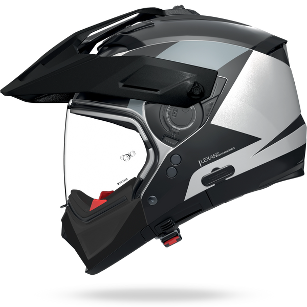 N70-2 X 06 TURBINE Bianco / Nero / Grigio – Nolan Helmets