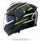 N80-8 FERVO Nero / Antracite / Verde impulso cromato