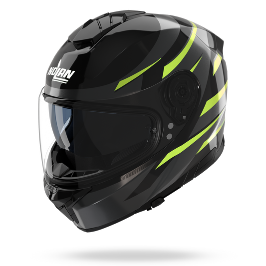 N80-8 FERVO Nero / Antracite / Verde impulso cromato