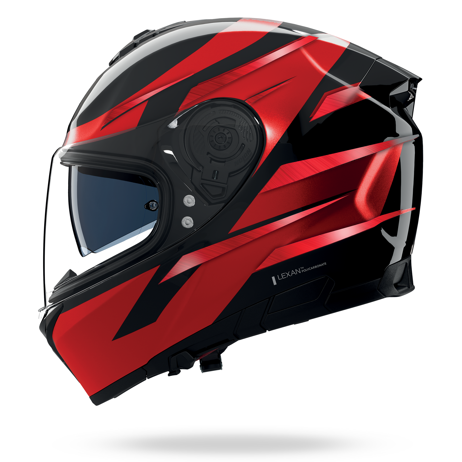 nolan helmet 2018 N40-5 Pivot with a gorgeous N80-8 FERVO Nero / Rosso