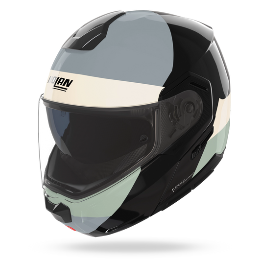 N90-3 06 BLOCCO Nero / Avorio / Antracite / Verde grigio