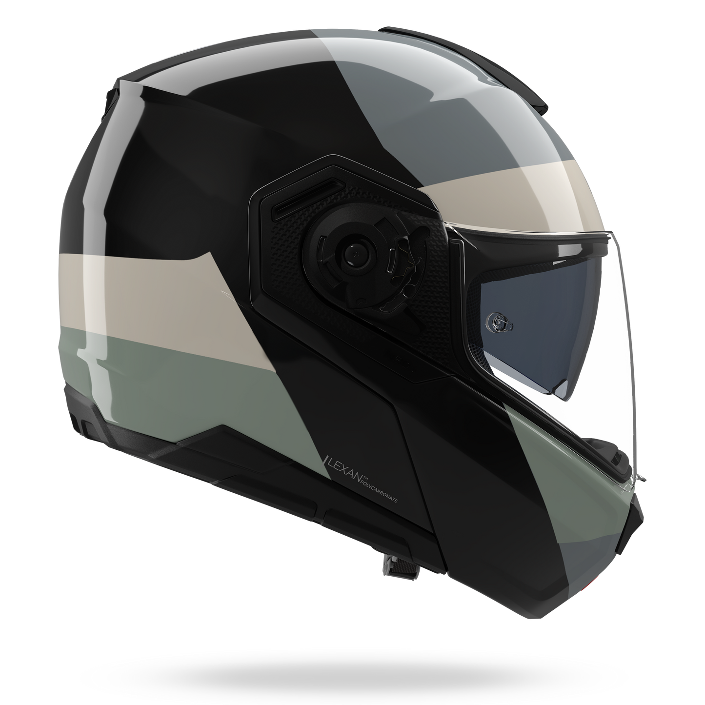 N90-3 06 BLOCCO Nero / Avorio / Antracite / Verde grigio
