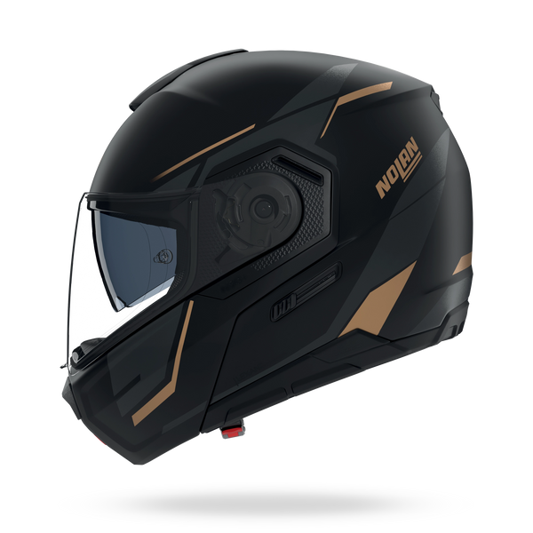 N90-3 06 SINCRONO Nero / Antracite / Oro – Nolan Helmets
