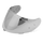 VISOR N80-8/N60-6/N60-6 SPORT  METAL SILVER