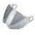 VISOR LARGE N70-2X  IRIDIUM MIRROR SILVER