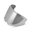 VISOR LARGE N120-1  IRIDIUM MIRROR SILVER