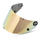 VISOR X-804 UC  IRIDIUM MIRROR GOLD