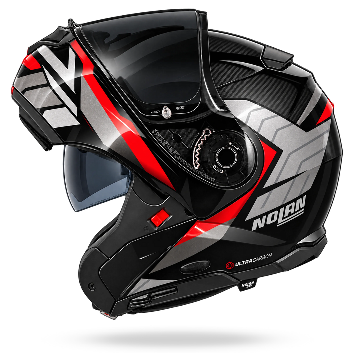 X-1005 ULTRA CARBON RITMO Nero / Rosso / Grigio lava