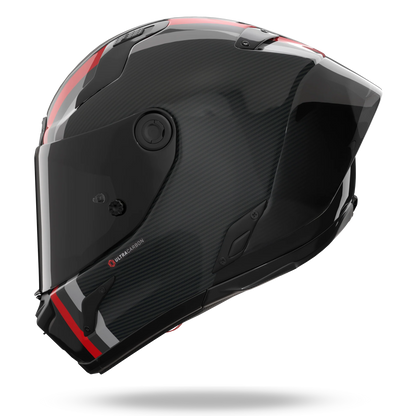 X-804 RS ULTRA CARBON  Carbonio / Nero / Rosso