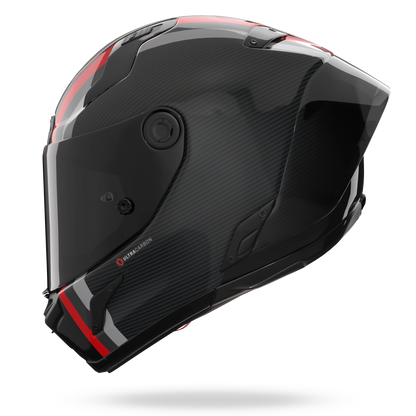 X-804 RS ULTRA CARBON GEMINI Nero / Rosso / Antracite