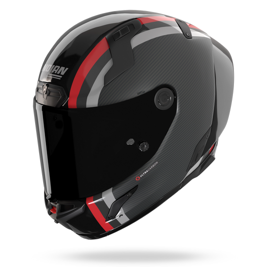 X-804 RS ULTRA CARBON GEMINI Nero / Rosso / Antracite