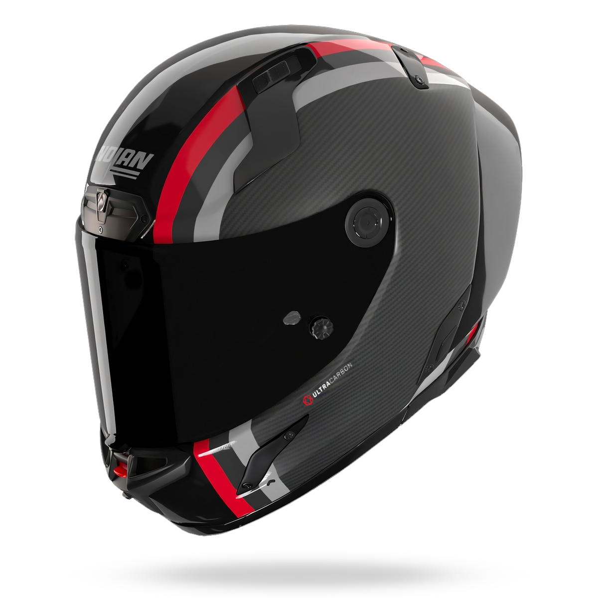 X-804 RS ULTRA CARBON  Carbonio / Nero / Rosso