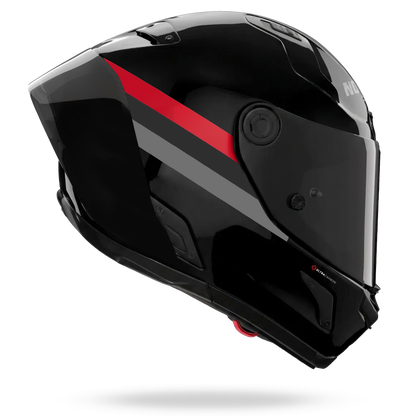 X-804 RS ULTRA CARBON  Carbonio / Nero / Rosso