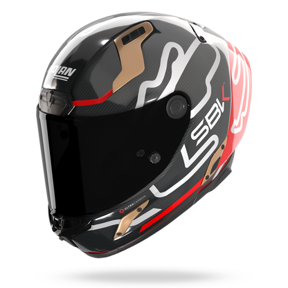 X-804 RS ULTRA CARBON SBK Nero / Rosso / Oro
